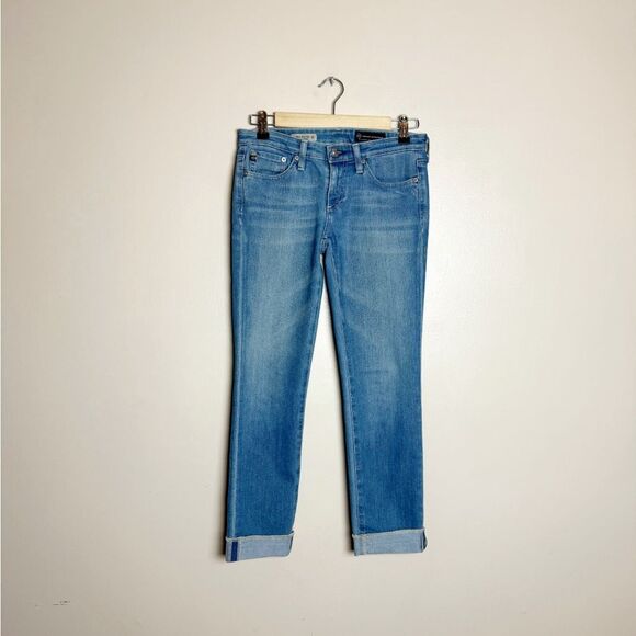 SALE! AG The Stilt Roll-Up Cigarette Jeans Size 26 EUC - Picture 1 of 5